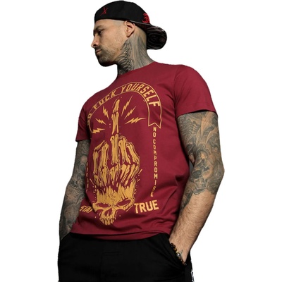 HYRAW Мъжка тениска HYRAW - Graphic - GO FUCK RED - SS21-M18-TSH