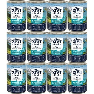 Ziwipeak Adult Dog Mackerel & Lamb 12 x 390 g