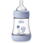 Chicco Шише за хранене Chicco Perfect 5 - С бавен поток, 150 ml, 0 м+, синьо (N0282) - ozone