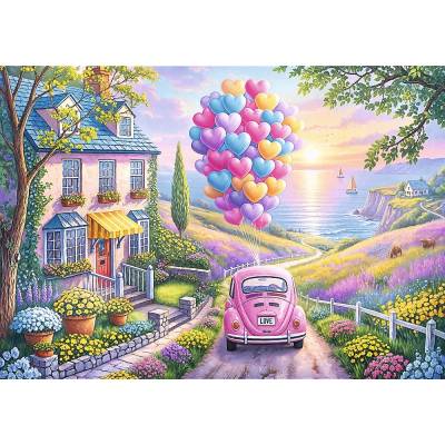 Trefl - Puzzle Romantic Getaway - 1 000 piese