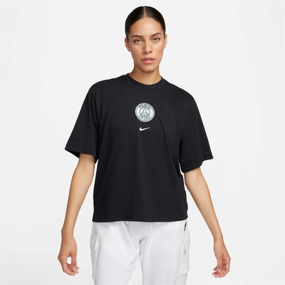 Nike Дамска тениска Nike PSG For Her Boxy Tee Womens - Black