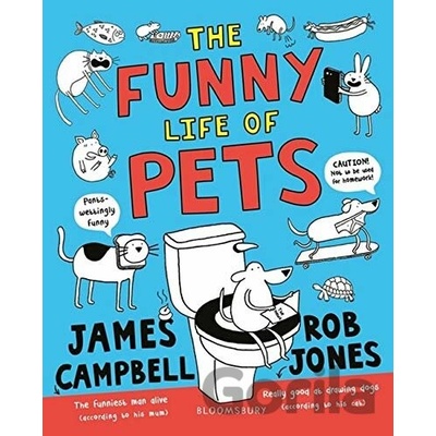 Funny Life of Pets Campbell JamesPaperback