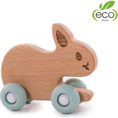 Woody Rabbit Pastel modrá