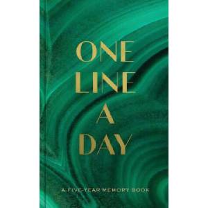 Malachite Green One Line a Day : A Five-Year Memory Book (2023)