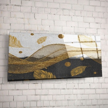 Art gift Стъклено АРТ пано - Златни орнаменти