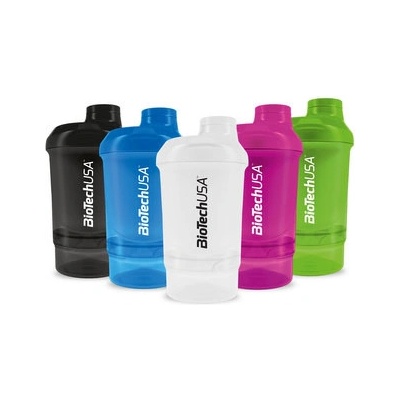 Biotech USA BioTechUSA šejkr Wave+ Nano 300ml +150ml - modrá