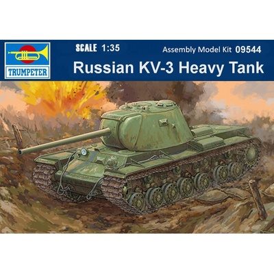 Trumpeter Russian KV-3 Heavy Tank 1:35