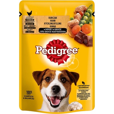 Pedigree Adult s kuracím mäsom & zeleninou v šťave 24 x 100 g