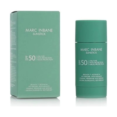 MARC INBANE Sunstick SPF50 слънцезащитен стик 15 g нюанс zelená унисекс