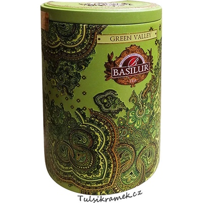 Basilur plech GREEN VALLLEY Orient Coll. 100 g