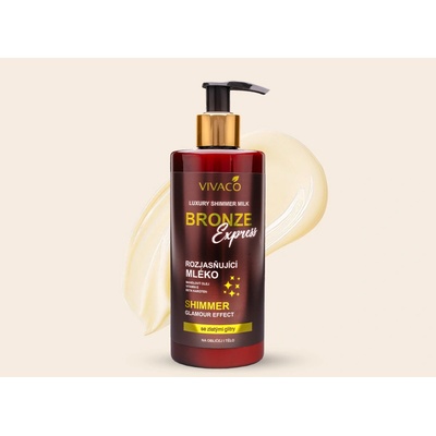 Vivaco Bronze Express rozjasňující tělové mléko 300 ml