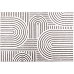 Multidecor Килим SALAMANCA 67x120 см, сив/бял (MU0108)