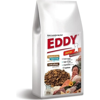 EDDY Junior Medium breed-dog 8 kg