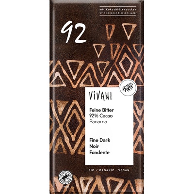VIVANI hořká 92% s kokosovým cukrem 80 g