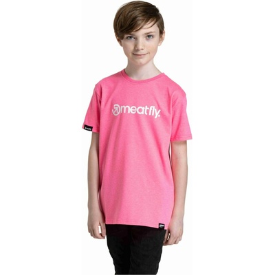 Meatfly детска тениска Bart Neon Pink | Розова | Размер 146 | 100% памук Meatfly | Rozov | Момичешки | 158