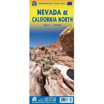 ITMB Publishing Nevada & California North 1:875 t.