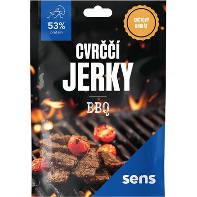 SENS Cvrččí Jerky BBQ 25 g