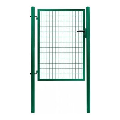 Plotová brána jednokřídlá Pilecký SOLID 1073x1450 mm (Zn+RAL) zelená