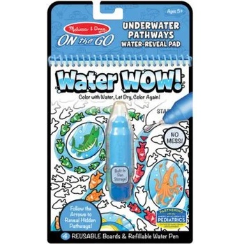 Image 1 of Melissa & Doug - Комплект за рисуване с вода - Подводни пътеки (40179)