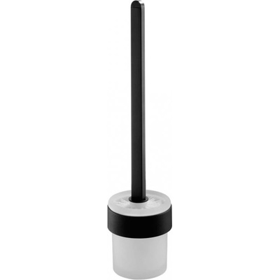 Lenman WC kefa Futura Black s držiakom černá BISK 02958