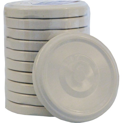 Víčko 66mm/10ks TWIST bílé na maso