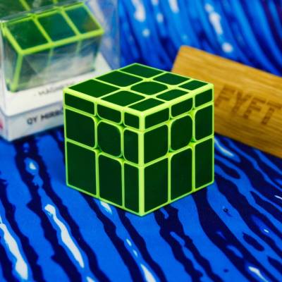 QiYi MoFangGe Mirror Blocks Cube M - Farebná (QiYi) Zelená