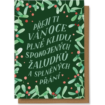 Chaukiss Přeji Ti Vánoce plné klidu, spokojených žaludků a splněných přání