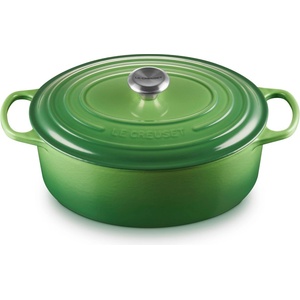 Le Creuset Съдове за готвене SIGNATURE 31 см, 6, 3 л, овална форма, BAMBOO, чугун, Le Creuset (LECR21178314082430)