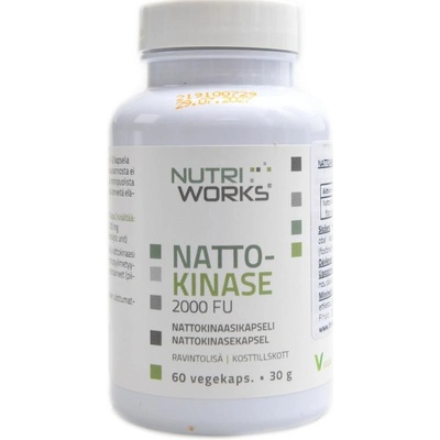 NutriWorks Nattokinase 2000 FU 60 kapsúl