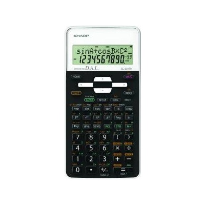 Sharp Научен калкулатор SHARP SH-EL531THWH, 273 функции, 96x32 dot matrix дисплей, бял