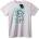 NOONEBRAND Тениска с Истеричен мечок - XS, White