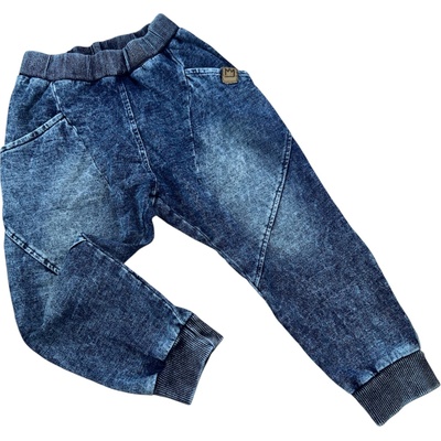 Rifľové tepláky ALA JEANS 1 jesen25 modré