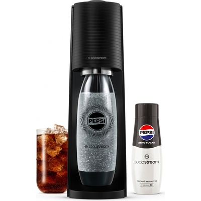 SodaStream TERRA Black Pepsi Zero Megapack