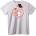 NOONEBRAND Тениска Обичам Те Мечета - 3XL, White