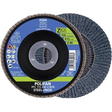 Pferd Vějířovitý brusný kotouč 115 x 22.23 mm 69300936 10 ks