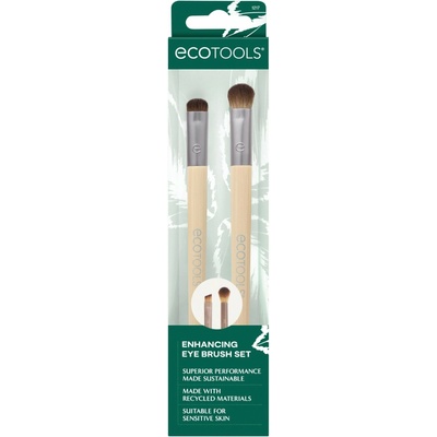 EcoTools Eye Tools sada štětců 1217 Bamboo & Recycled Materials 2 ks
