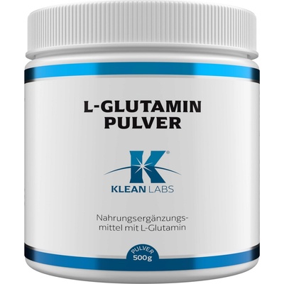 KLEAN LABS L-глутамин на прах (KyowaQuality®) - 500 г