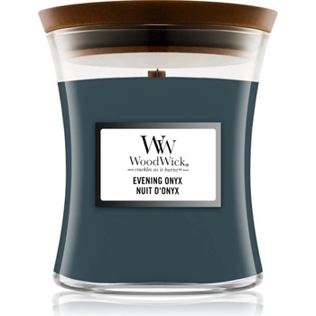 WoodWick Evening Onyx ароматна свещ с дървен фитил 275 гр