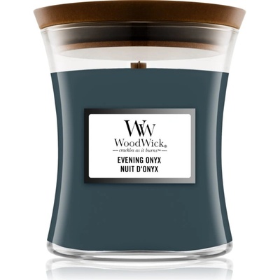WoodWick Evening Onyx ароматна свещ с дървен фитил 275 гр