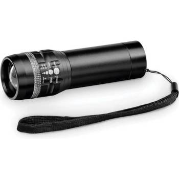 Hi! dea Фенер Zoomin, алуминиев, 3.3 х 10.4 cm, черен (6135160001)