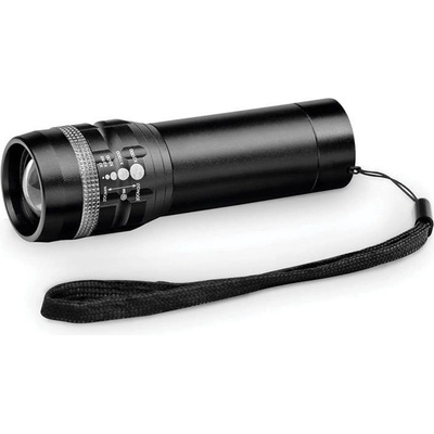 Hi! dea Фенер Zoomin, алуминиев, 3.3 х 10.4 cm, черен (6135160001)