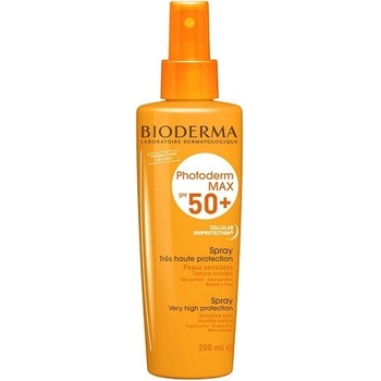 Bioderma Photoderm Max spray na opalování bez parfemace SPF50+ 200 ml