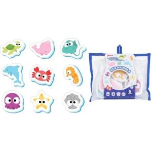 Wiky Играчки за вана пяна морски животни 9 бр (029617)
