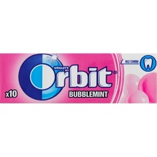 Orbit žvýkačky bez cukru Bubblemint 14g