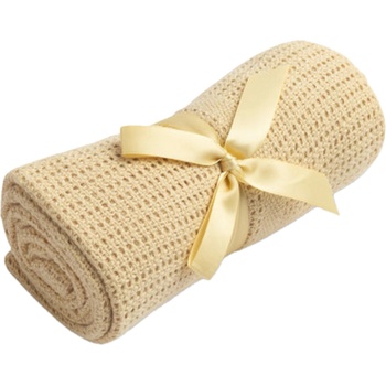 Sensillo Бебешко одеяло Sensillo - Moli, 70 х 110 cm, бежово (SILLO-42712)