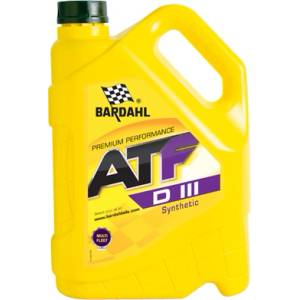 Bardahl МАСЛО ЗА АВТОМАТИЧНА СКОРОСТНА КУТИЯ bardahl atf d iii 5 литра