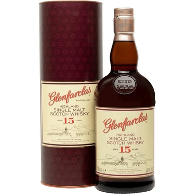 Glenfarclas 15y 46% 0,7 l (tuba)