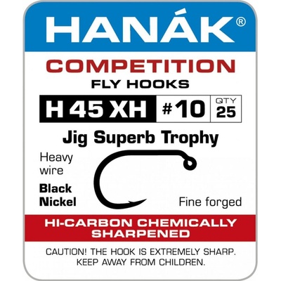 Hanák Competition Muškařský háček jigový Super Trophy vel.10 25 ks