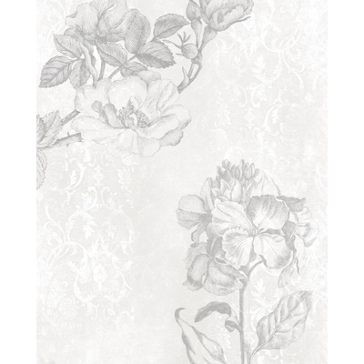 Komar Vliesová fototapeta Baroque Grey rozměry 200 x 250 cm