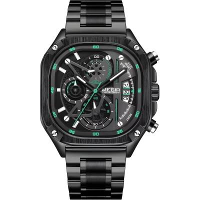 MEGIR Часовници megir si-38560 - Черен kp38560 (si-38560)